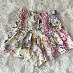 zara flowy shorts